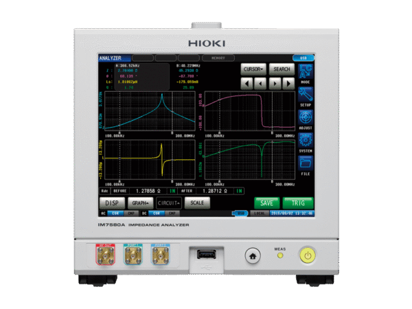impedance analyzer (up to 300mhz)