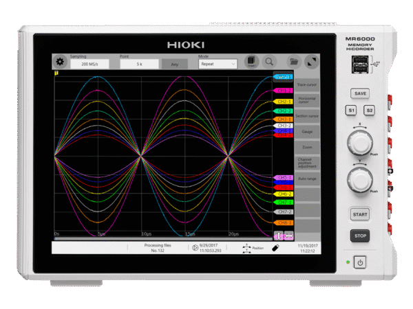 memory hicorder mr6000