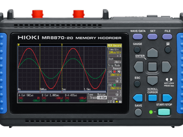 2 channel memory hicorder